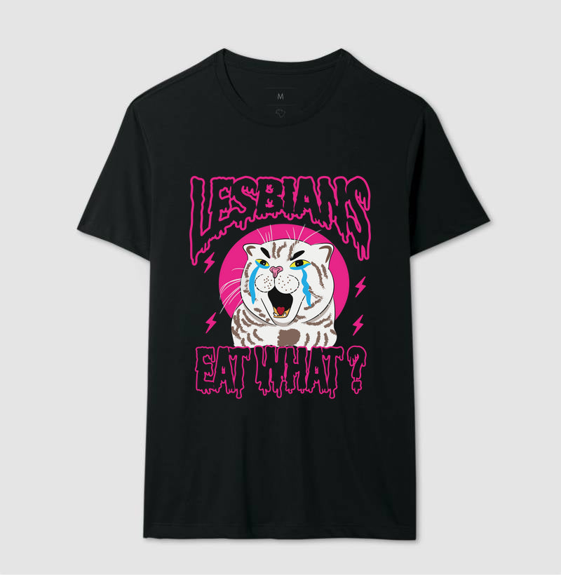 Lesbians eat what?