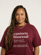 Camiseta bissexual