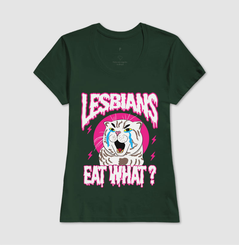 Lesbians eat what?
