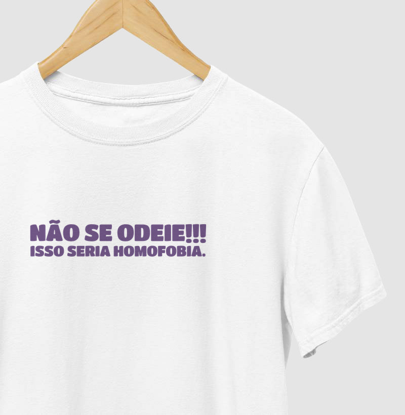Não se odeie!!! Isso seria homofobia