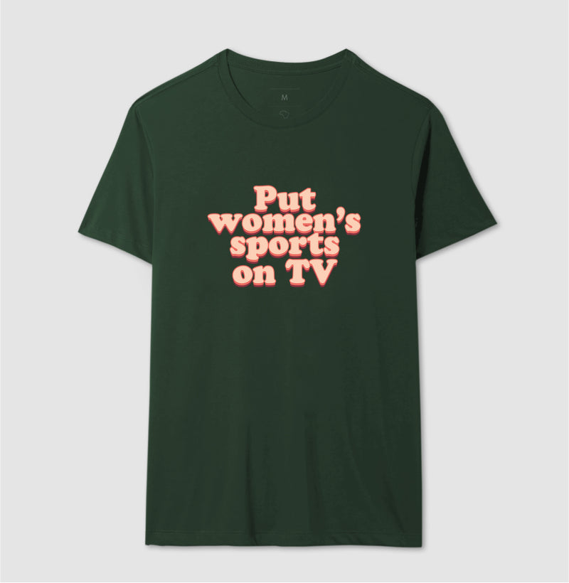 Put women's sports on TV