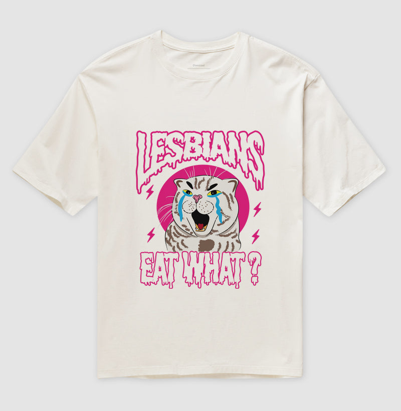 Lesbians eat what?