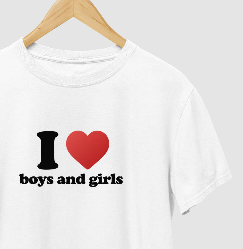 I love boys and girls