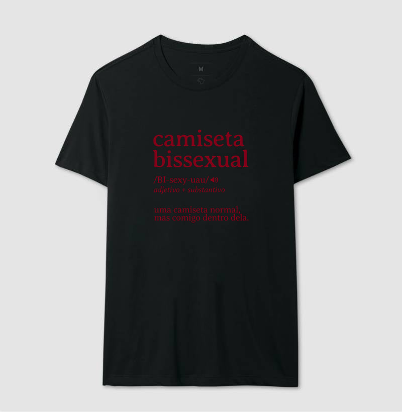 Camiseta bissexual