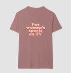 Put women's sports on TV
