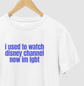 i used to watch disney channel now im lgbt