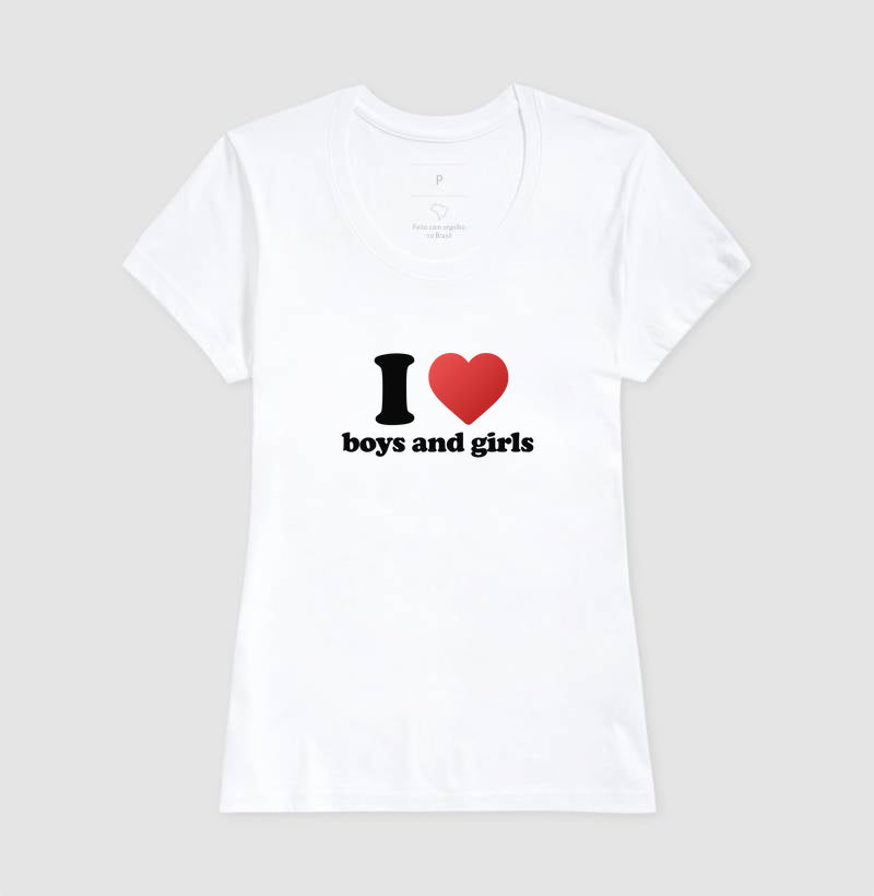 I love boys and girls