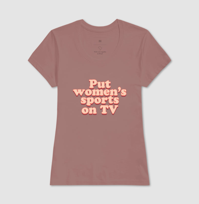 Put women's sports on TV