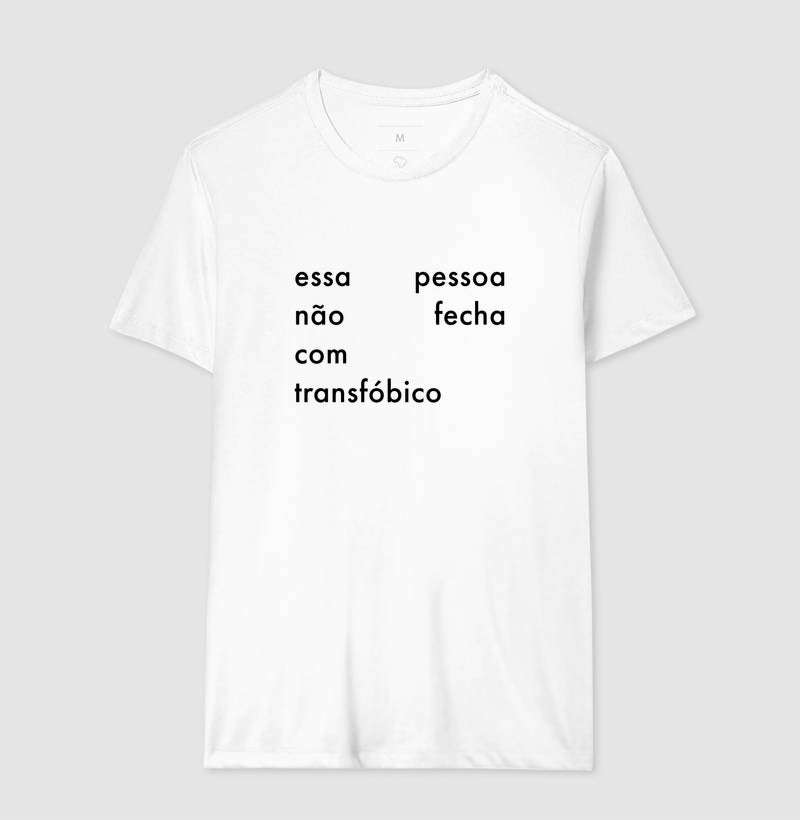 Essa pessoa não fecha com transfóbico