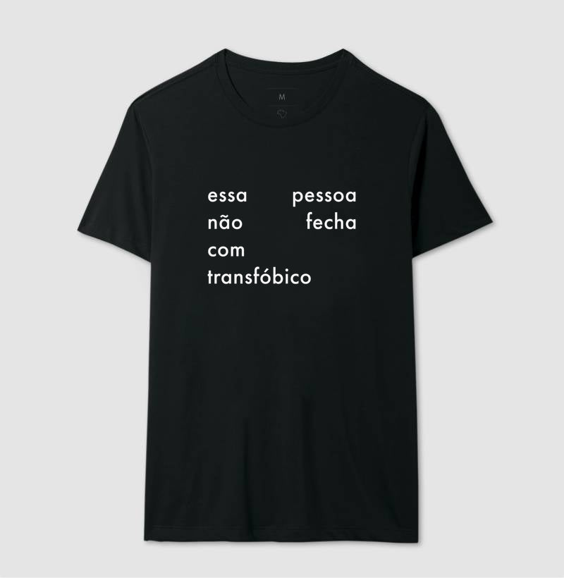 Essa pessoa não fecha com transfóbico