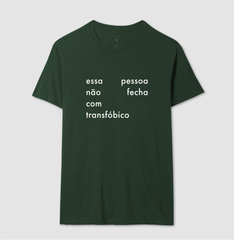 Essa pessoa não fecha com transfóbico