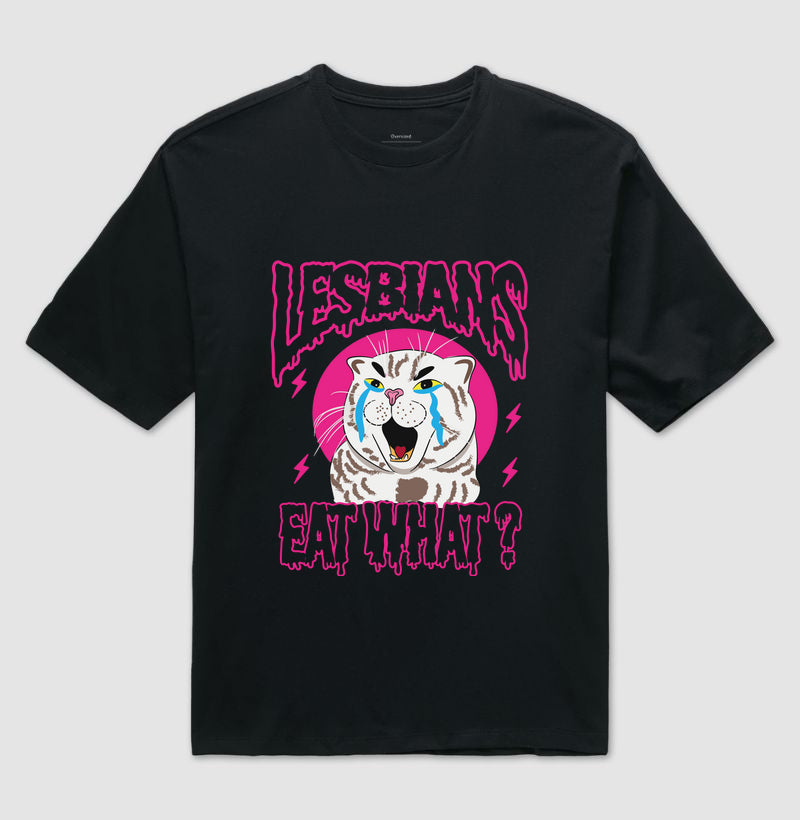 Lesbians eat what?