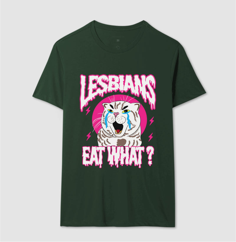 Lesbians eat what?