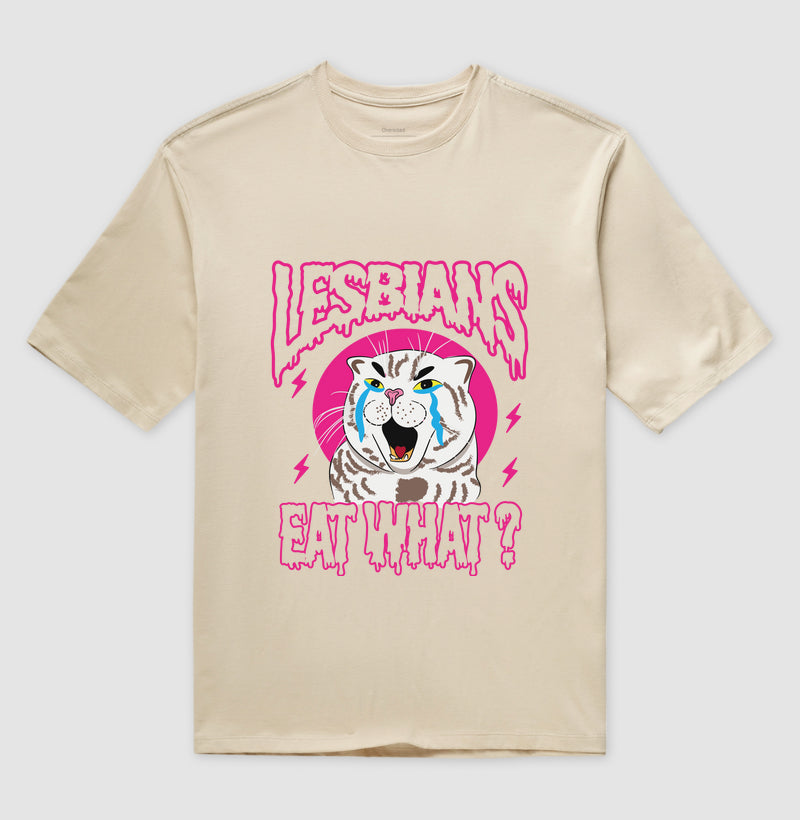Lesbians eat what?